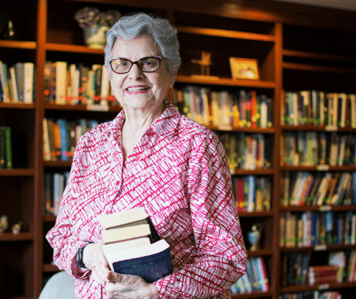 Caption: Walker Methodist Resident