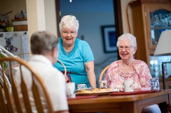 Group of seniors laughing