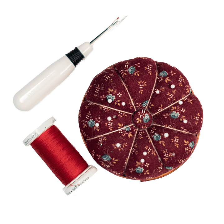 pin cushion and needle