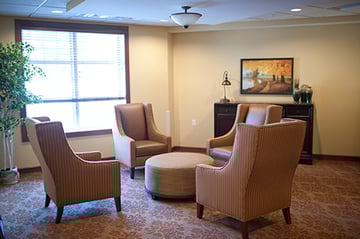 westwood ridge II sitting lobby