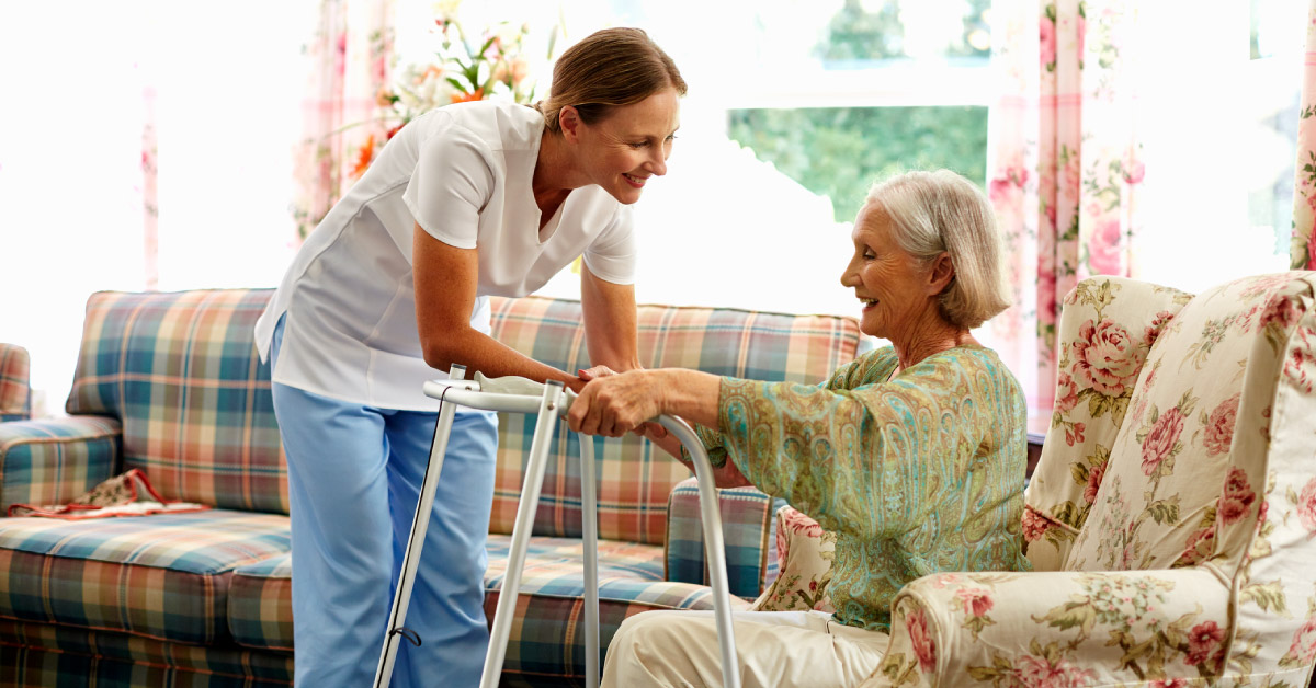 in-home dementia care giver