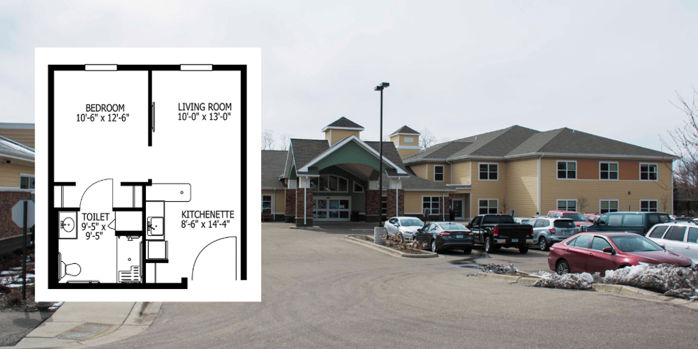 Walker Methodist - Living Room Floor Plans