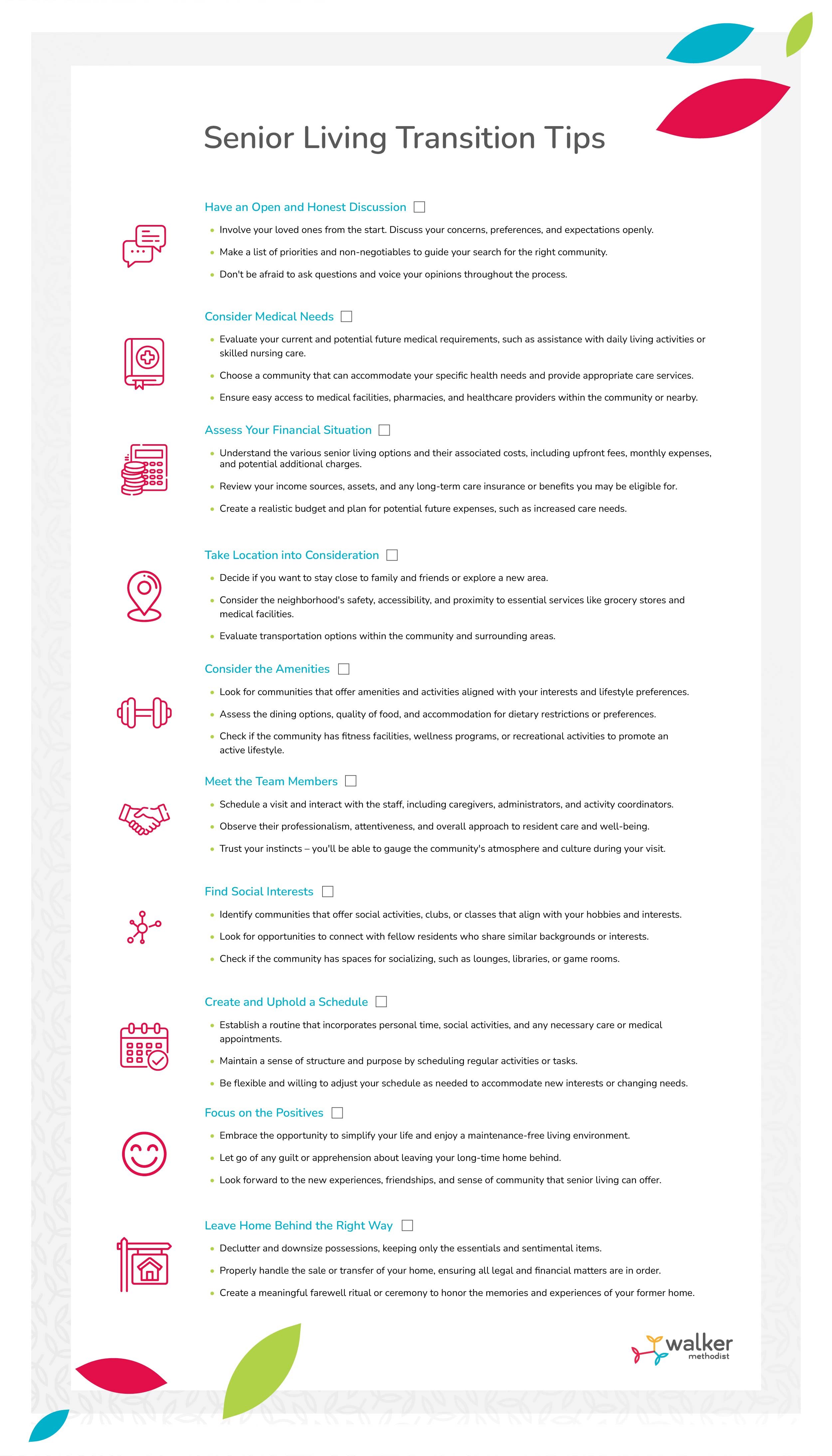 10-senior-living-transition-tips-checklist