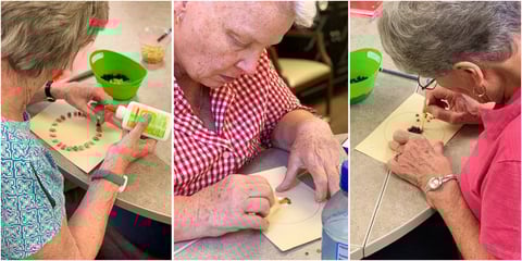 Westwood Ridge residents unleash creativity in Caponi art classes