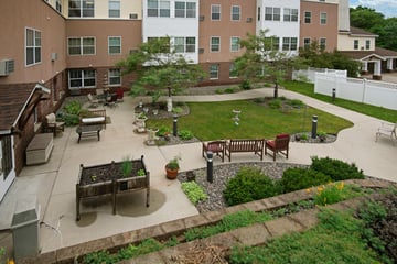 river heights outdoor patio